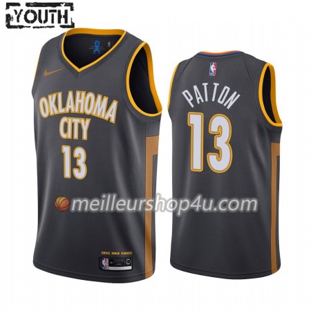 Maillot Basket Enfant Oklahoma City Thunder Justin Patton 13 2019-20 Nike City Edition Swingman